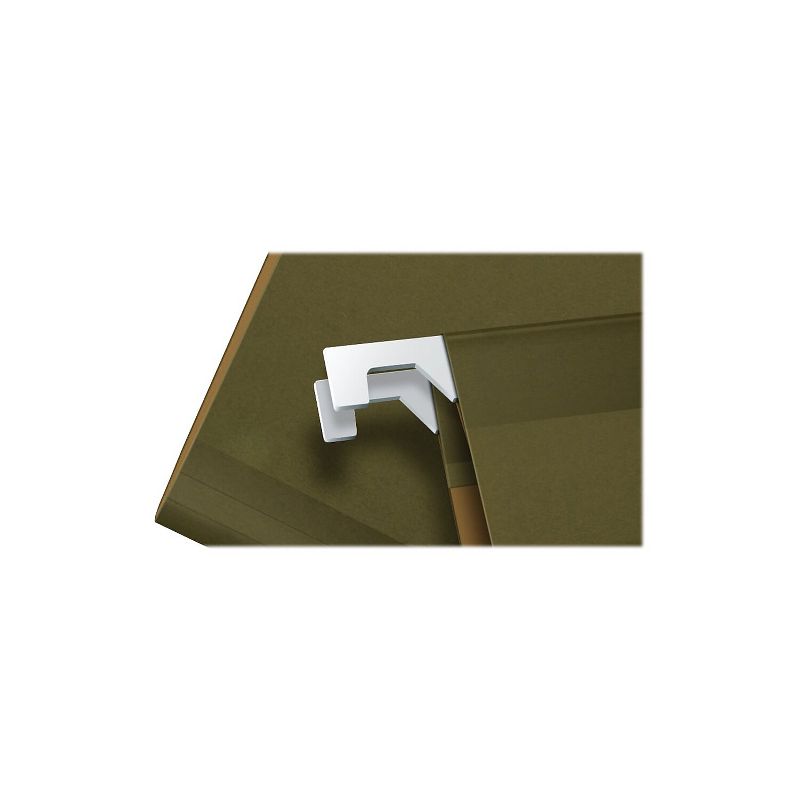 Pendaflex Reinforced 4" Extra Capacity Hanging Folders Letter Standard Green 25/Box 4152X4, 4 of 10