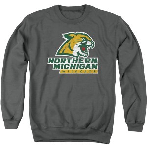 Campus Lab Northern Michigan University Official Wildcats Logo Unisex Adult Crewneck Sweatshirt - 1 of 4