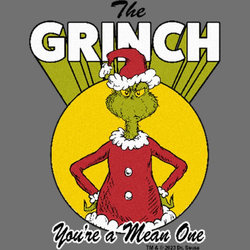 Infant's Dr. Seuss Christmas You’re a Mean One Onesie, 2 of 4
