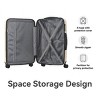 INFURNIC Bag And Luggage Sets 3 Piece Hard Shell Suitcase Set, Lightweight Suitcase with Wheels for Travel Business, Beige, 20.87"*11.61"*30.31" - 4 of 4