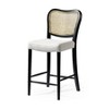 Maven Lane Vera High Back Fabric Counter Height Bar Stool - 2 of 4