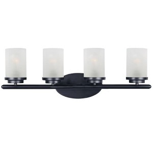 Maxim Lighting Corona 4 - Light Vanity in  Black - 1 of 1