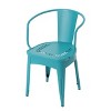 GDFStudio Corona Outdoor 3 Piece Iron Bistro Set - 4 of 4