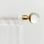 Adjustable Eleanor Curtain Rod and Finial Set - Exclusive Home