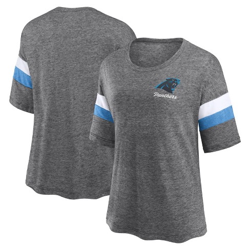 Carolina Panthers NFL Team Apparel Women's Lace-Up V-Neck