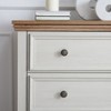 NicBex Farmhouse Drawer Dresser,Modern Tall/Double Dressers with Round Handles,Chest of Drawers for Bedroom,Living Room,Dining Room,Hallway - 4 of 4