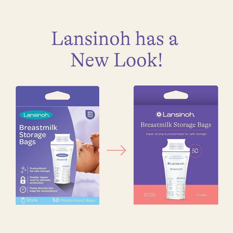 Lansinoh Breast Milk Storage Bags, 3 of 14
