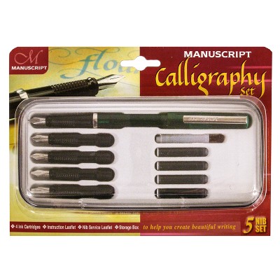 Calligraphy Set 5 Nib - Manuscript