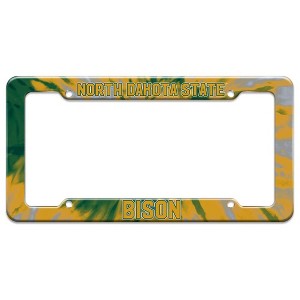 North Dakota State University Tie-Dye License Plate Clear Frame - 1 of 4