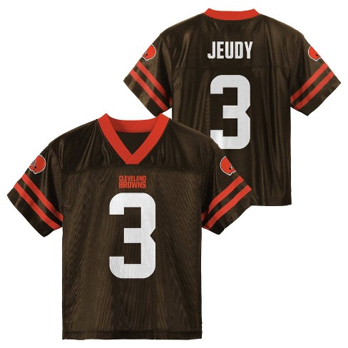 Nfl Cleveland Browns Toddler Boys Jerry Jeudy Short Sleeve Jersey Target
