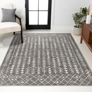 JONATHAN Y Ziri Moroccan Geometric Area Rug - 1 of 4