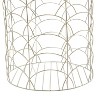 Set of 3 Metal Storage Baskets Silver - Olivia & May: Luxury Round Decorative Universal Placement - 3 of 4