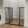 BabyBond 27-43 Inches Baby Gate for Stair and Doorway,with Extenders and Pressure/Hardware Mounting Kit, 36" Tall - 3 of 4