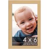 PosterPalooza | Photo Size Minimalist Yellow Picture Frame - UV Acrylic, Foam Board Backing, Hanging Hardware - 2 of 4