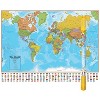 Hemispheres® Blue Ocean Series World Laminated Wall Map, 38" x 51", Pack of 2 - 2 of 2