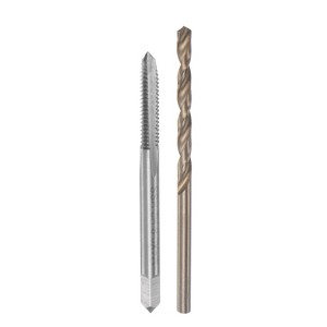 Unique Bargains Cobalt High Speed Steel Straight Flute Twist Drill Bit Tap and Bit Set - 1 of 3