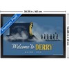 Trends International IT: Welcome to Derry (2025) - Pennywise Wagon Framed Wall Poster Prints - 3 of 4