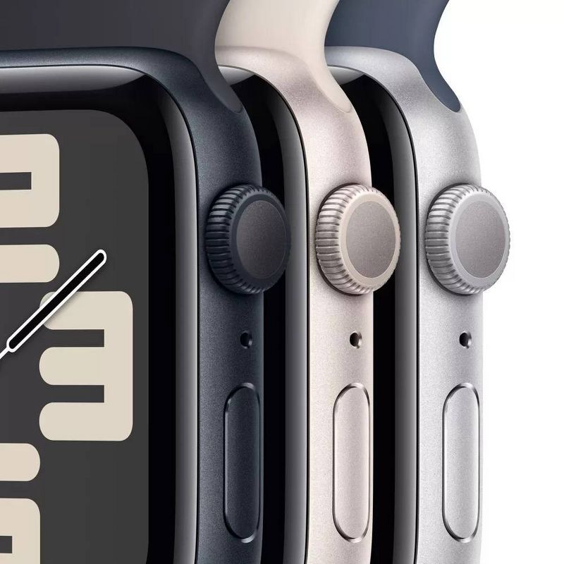 Refurbished Apple Watch SE GPS (2023, 2nd Generation) Aluminum Case with Sport Loop - Target Certified Refurbished, 3 of 7