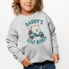 The Juniper Shop Daddy's Golf Buddy Toddler Graphic Sweatshirt - 4 of 4