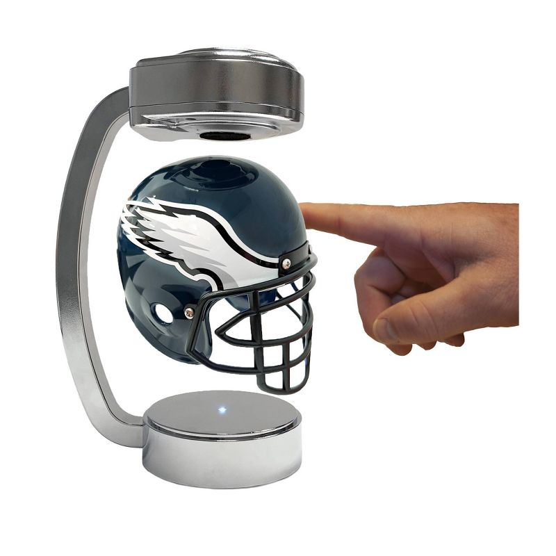 NFL Philadelphia Eagles Chrome Mini Hover Helmet Sports Memorabilia, 2 of 3