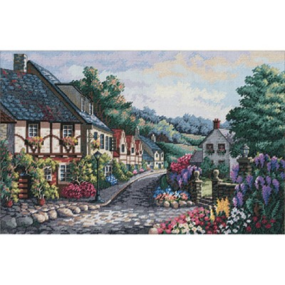 Dimensions Gold Collection Counted Cross Stitch Kit 17"X11"-Memory Lane (16 Count)