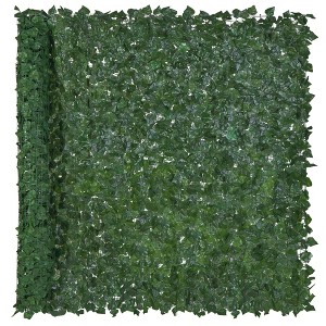 Best Choice Products Artificial Faux Ivy Hedge Privacy Fence Screen for Outdoor Decor, Garden, Yard - 1 of 4
