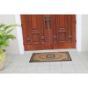 A1HC Non Slip Rubber and Natural Coir Doormat for Outdoor Entrance Front Door Mat 30x48 Monogrammed - 3 of 4