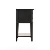 VYNXARIA Sleek Minimalist Nightstand£¬Perfect for Small Spaces£¬Black - 3 of 4