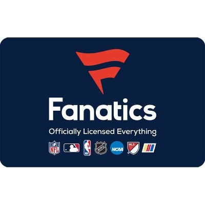 $100 Fanatics Gift Card (email Delivery) : Target