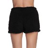 Just Love Womens Plush Faux Sherling Soft Pajama Shorts - PJ Bottoms Sleepwear - 3 of 3