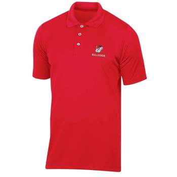 NCAA Georgia Bulldogs Men's Short Sleeve Polo T-Shirt