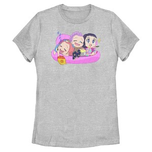 Womens KPop Demon Hunters Movie Night Group T Shirt - 1 of 4