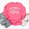 Simply Sage Market Happiness is Being a Mama Garment Dyed Long Sleeve - 3 of 4