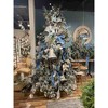 Gulches Series Silver Shatterproof Natural Iced Leaf Twig Ball Christmas Ornament - 3 of 4