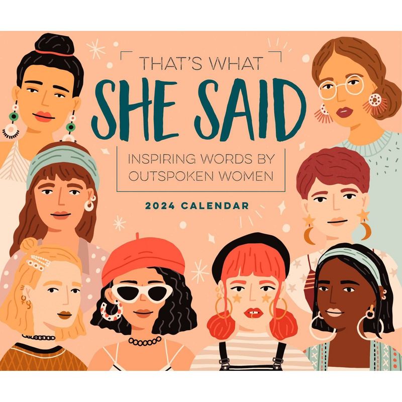 Willow Creek Press 2024 Daily Desk Calendar 5.2&#34;x6.2&#34; That&#39;s What She Said, 5 of 6