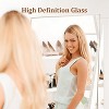 Full Length Mirror, Oversized Full-Body Hanging or Leaning Rectangle Mirror, Thin Frame Floor Mirror,for Bedroom, Living Room, Dressing Room, Gym - 2 of 4