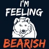 Men's Design By Humans I'm Feeling Bearish By MadderTees Tank Top - 2 of 2