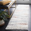 Berber Shag BER581 Power Loomed Indoor Rugs - Safavieh - 2 of 4