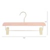 REGALWOVEN Durable Space Saving With Pinch Clips Clothes Hangers 10 Pcs - 2 of 4