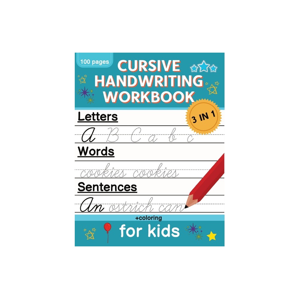 Cursive Handwriting Workbook for Kids - by Norris Skeldon (Paperback)