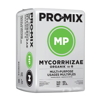 PRO-MIX PT8038101 MP Mycorrhizae Organik Multi Purpose Growing Medium Mix for Seed Starting Herbs and Vegetables, 3.8 Cubic Foot
