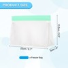 Unique Bargains Reusable Leakproof Zip PEVA Freezer Food Storage Bags 2 Pcs - 2 of 4