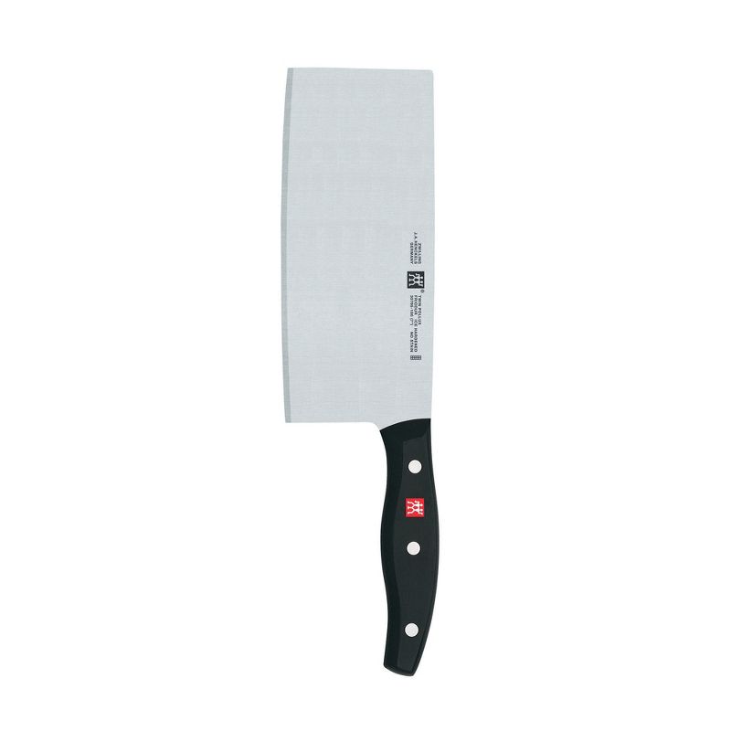 ZWILLING TWIN Signature Chinese Chef Knife, Chinese Cleaver Knife, 7-Inch, Stainless Steel, Black, 1 of 4