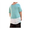 Women's Sara Short Sleeve V-Neck Top - Plus - On The Plus Side - 2 of 4