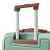 Maggift 8 PCS Bag and Luggage Sets, with 4 Spinner Wheels Lightweight Suitcase, Suitable for business trips and travel, Green, 17.7"*11.6"*28.3" - 4 of 4