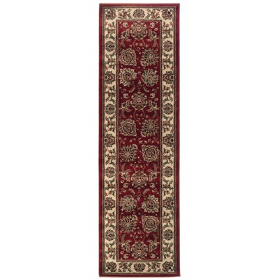 Oriental Weavers Ariana 117C3 Red/ Ivory Indoor Area Rug - 2'3" x 7'9"