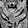 LA Pop Art Boy's Word Art Long Sleeve - TIGER - 3 of 4