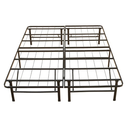 Twin Eco-Lux Metal Platform Base Bed Frame Black - Eco Dream