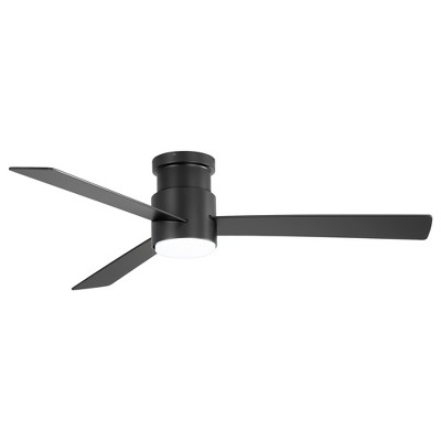 Airsurfer 52-inch 3-Blade Flush Mount Ceiling Fan with LED Light and Remote