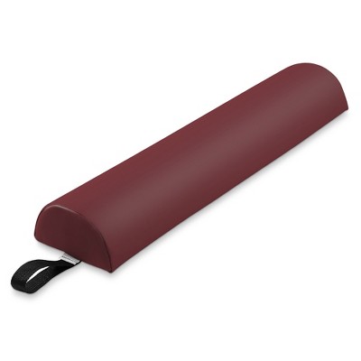 thumbnail interactive-video image 1 of Saloniture 9-Inch Jumbo Round Bolster Pillow For Massage Tables - Spa Headrest Cushion 1 of 4